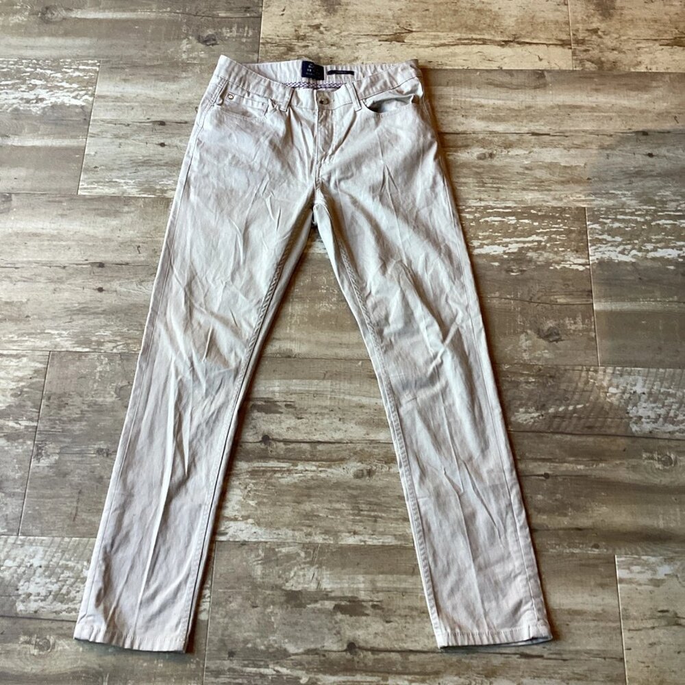 Ben Sherman Pants Beige Chino Straight Slim Stretch Men’s 30x32